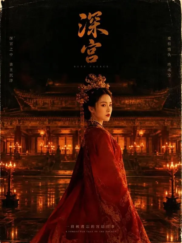 长安新月记短剧封面，古装题材